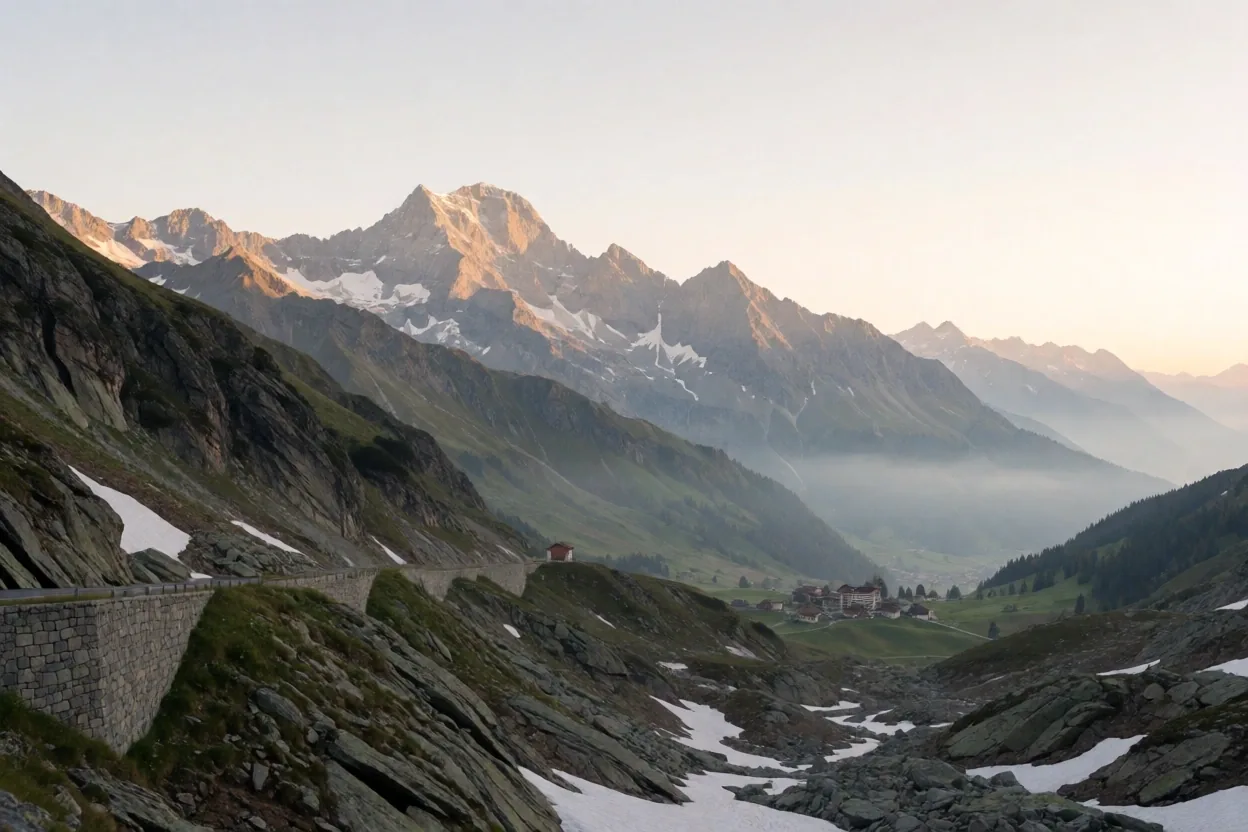 Schweizer Alpen Panorama